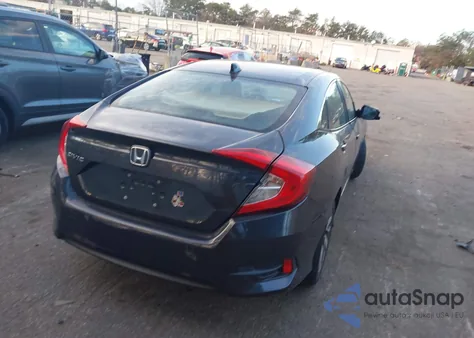 2018 Honda Civic Ex from USA, damaged, VIN 2HGFC2F74JH569837